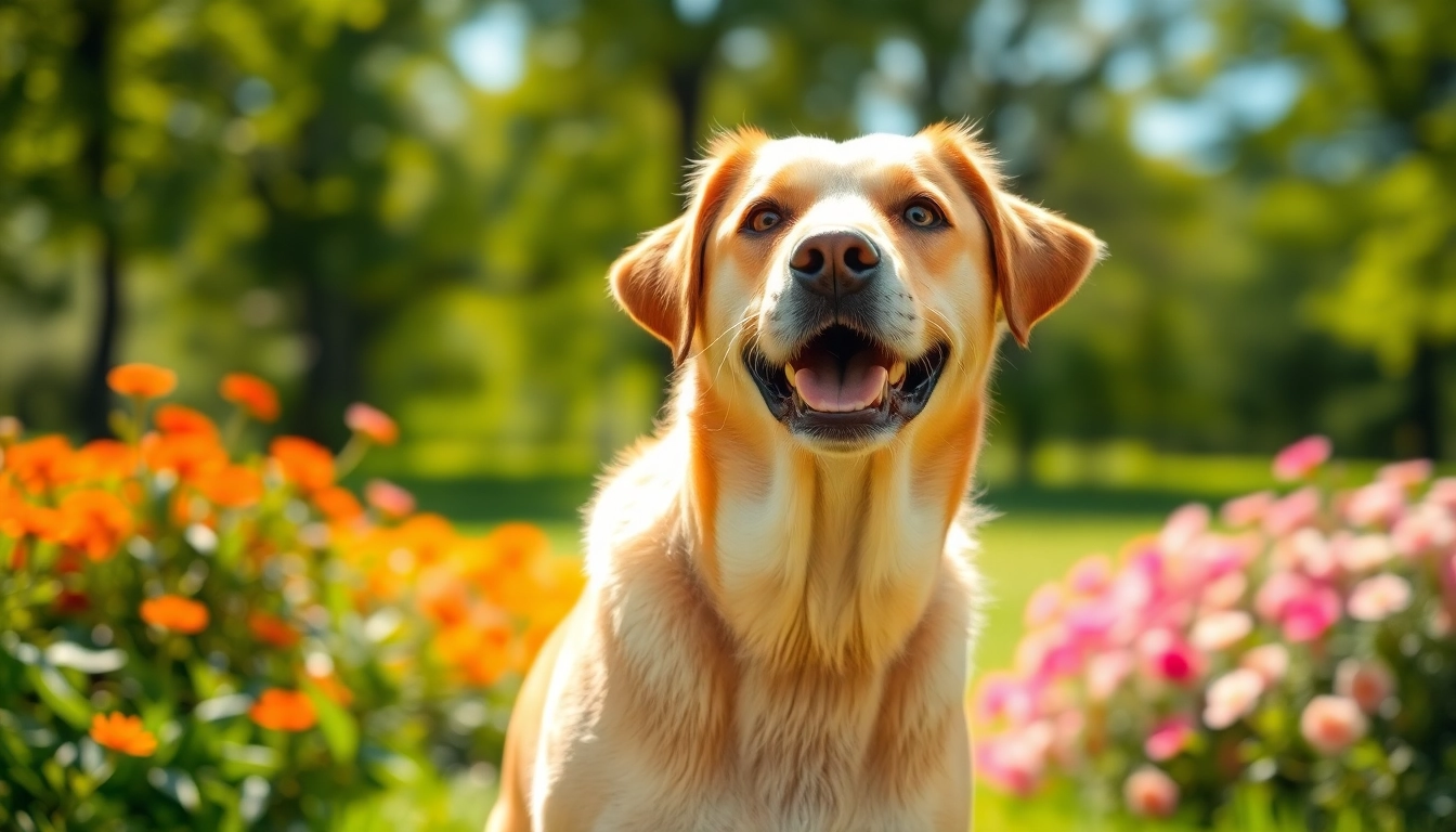 Calm dog enjoying nature, highlighting benefits of CBD For Pet for relaxation and health.