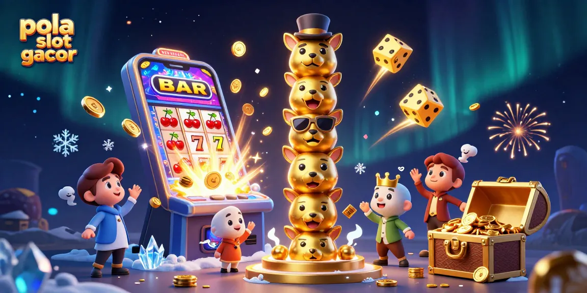 Pola slot gacor reveals vibrant symbols and jackpot thrills in this dynamic casino scene.