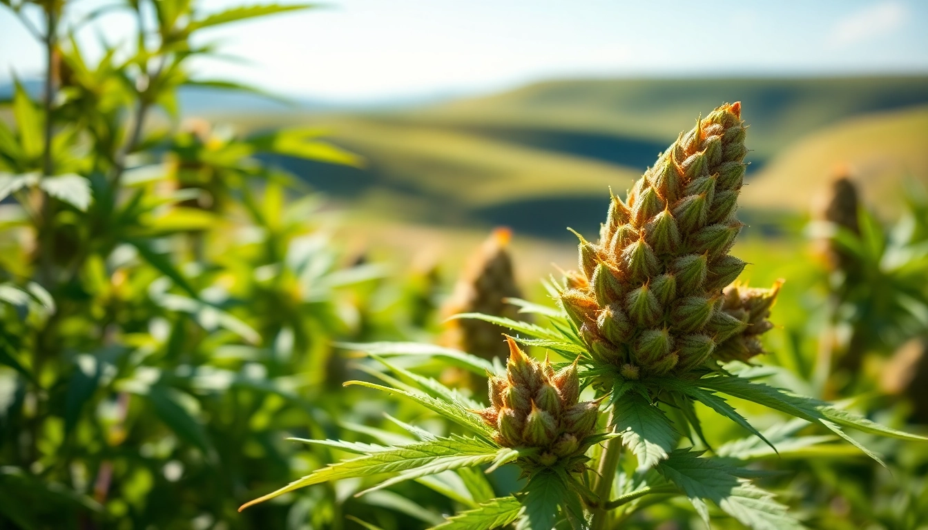 Mental Wellness CBD buds showcased in a calming environment, highlighting their therapeutic qualities.